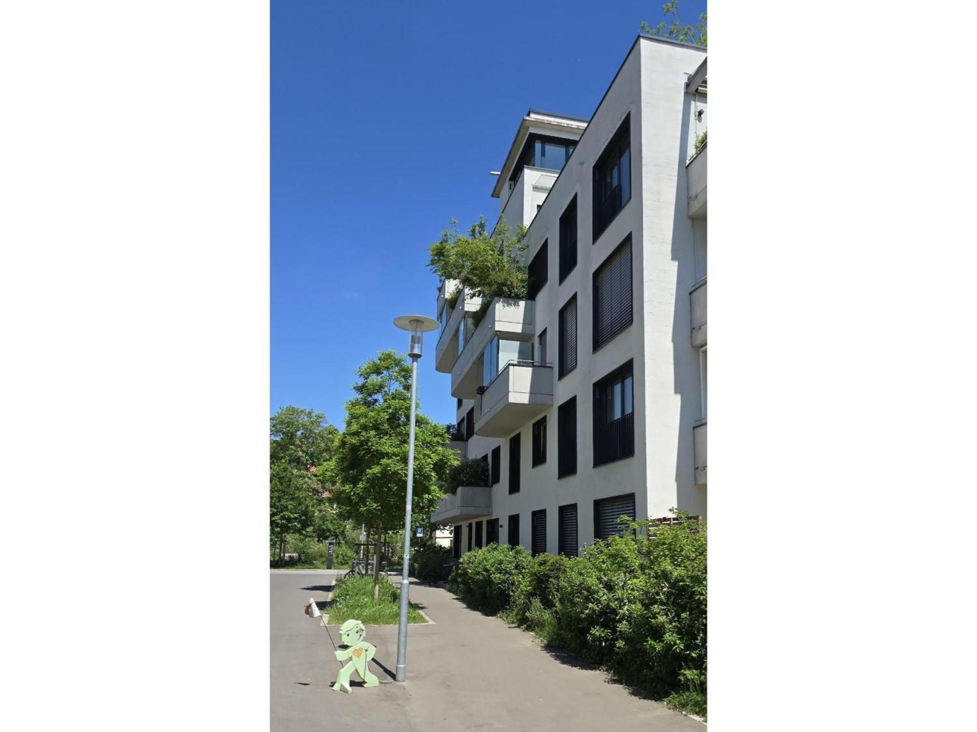 Stadtnahes Gaestezimmer Im Penthouse Bei Esi Tübingen Exteriör bild